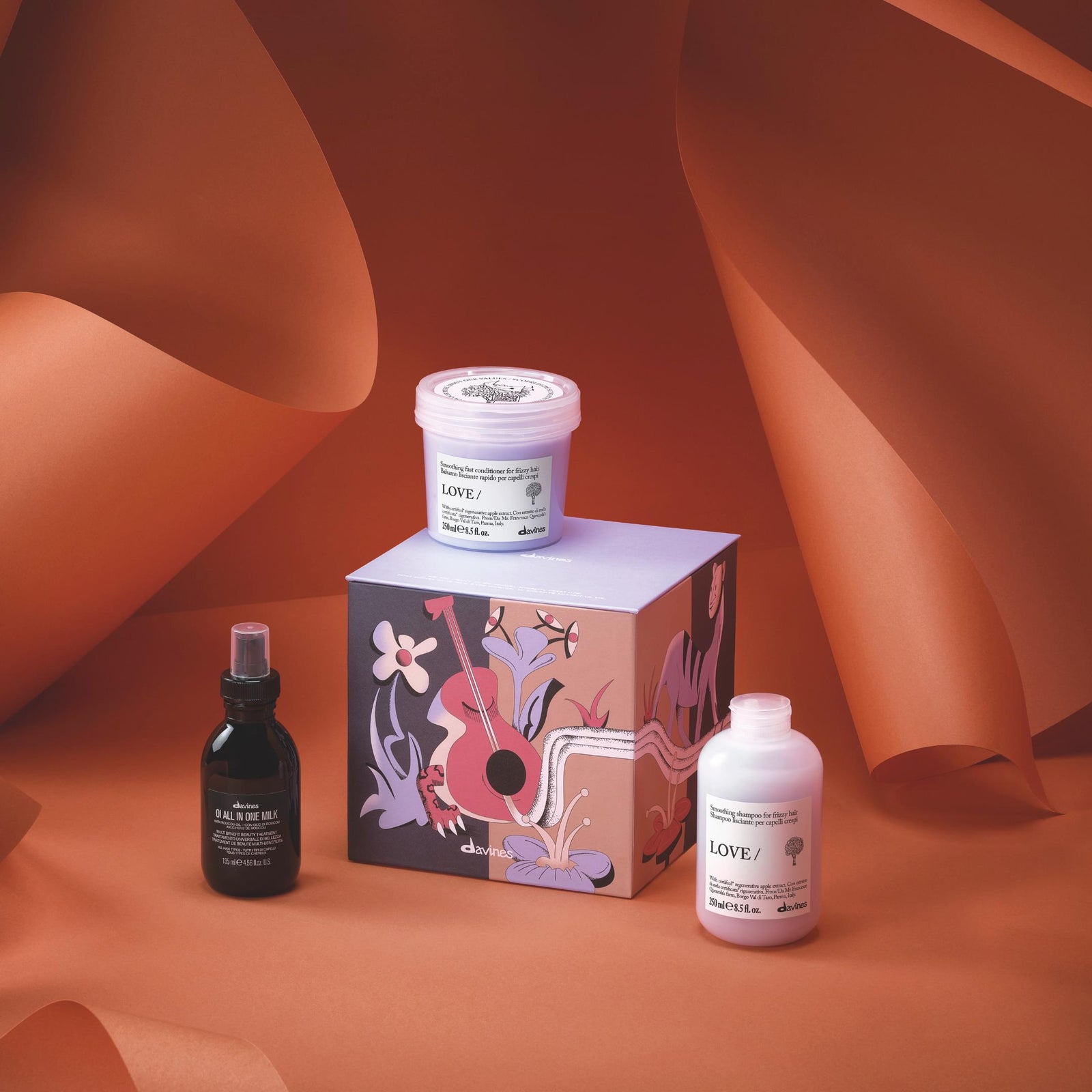 Davines Love Smooth Kit Gjafasett