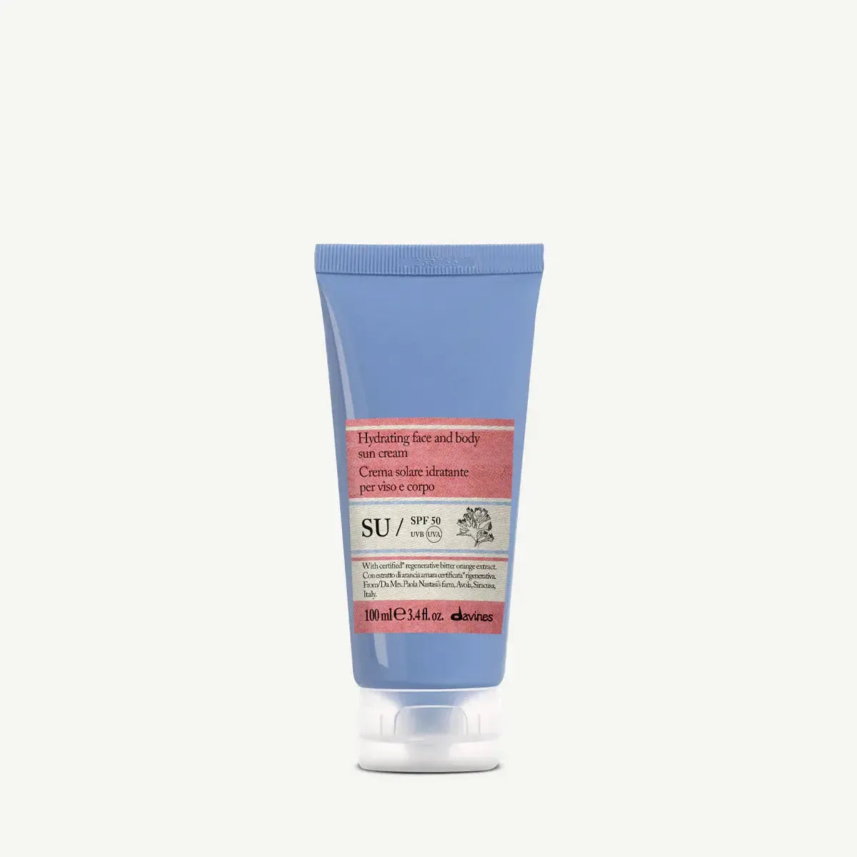 POS - Davines Su Protective Sun Cream SPF 50 100ml