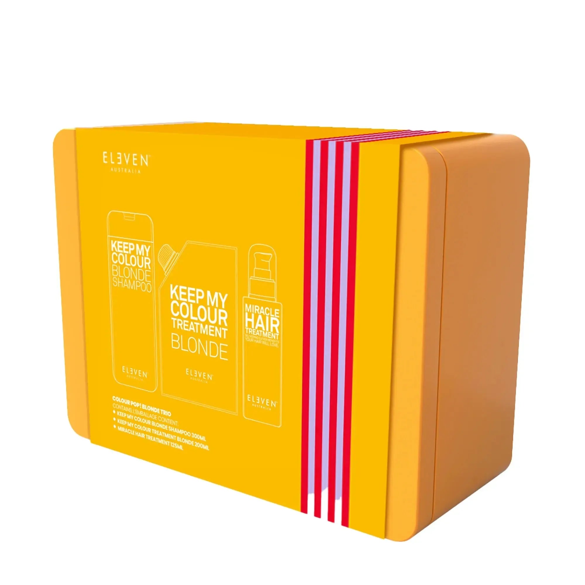 POS - Eleven Australia Blonde Colour Pop Holiday Trio Gjafasett