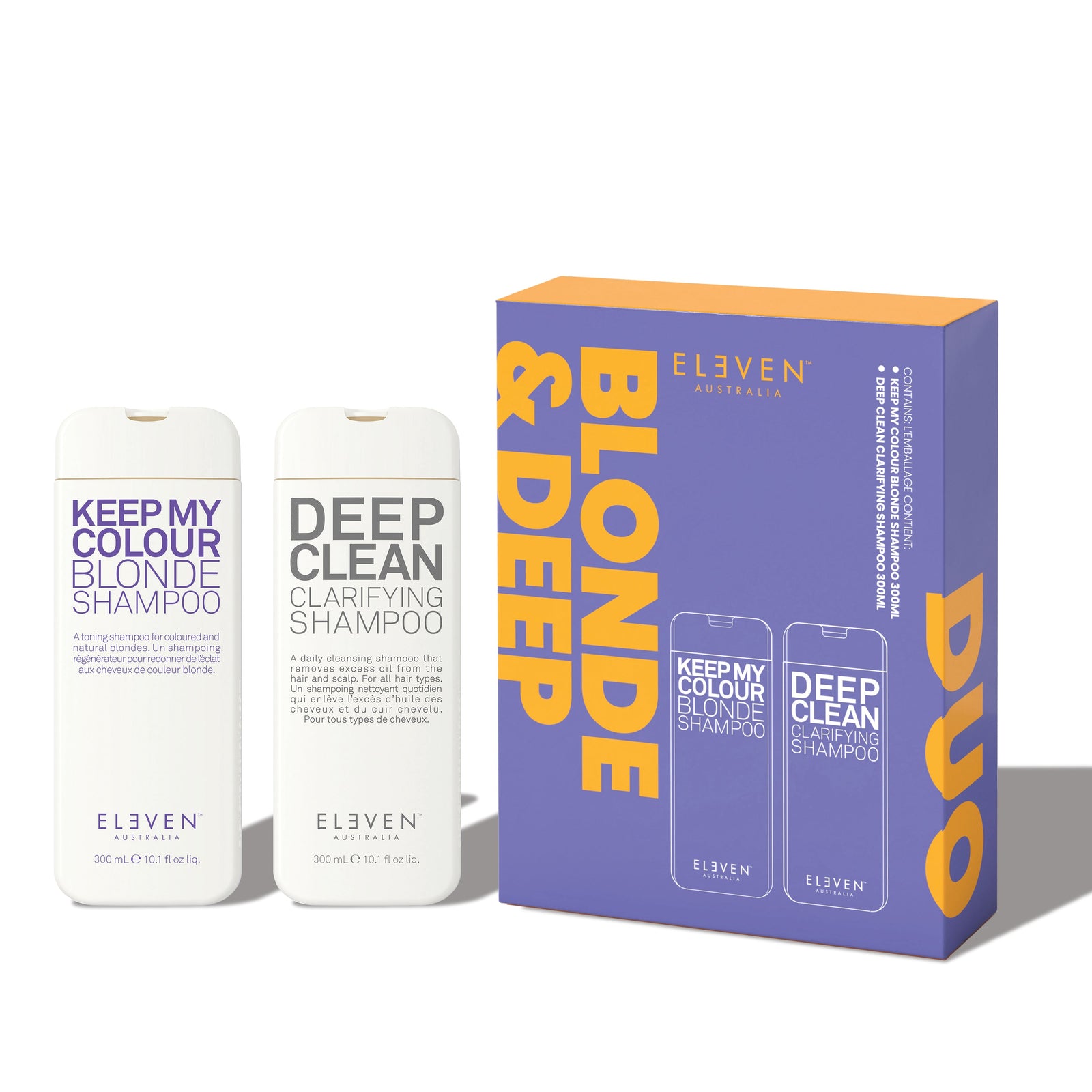 POS - Eleven Australia Blonde & Deep Clean Gjafasett