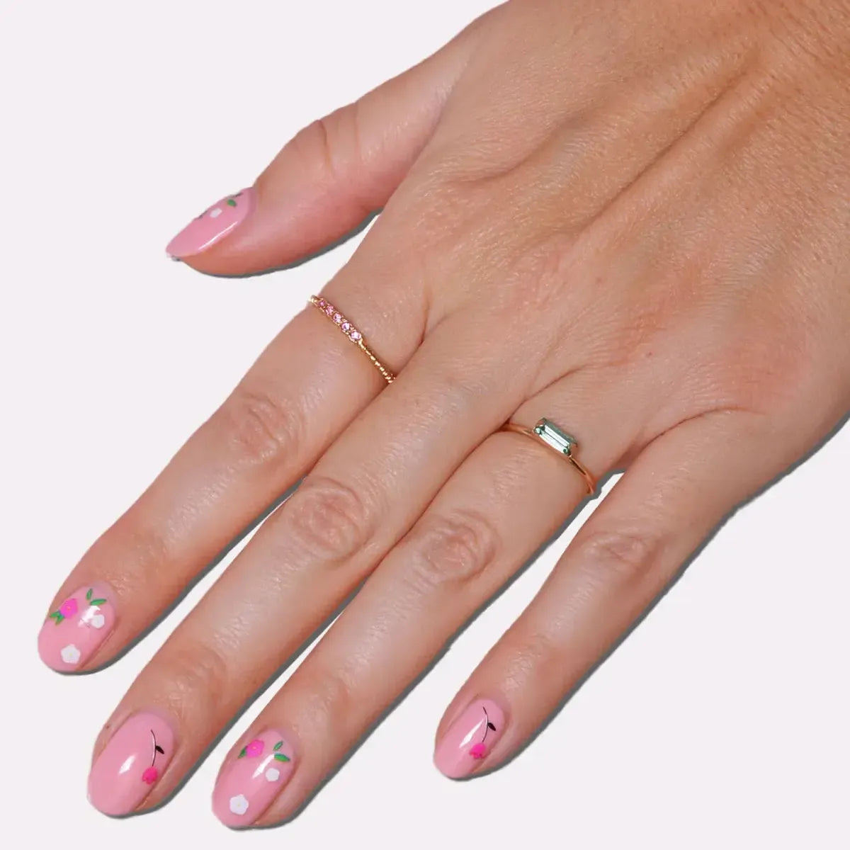 POS - Le Mini Macaron Le Petit Jardin Mini Nail Stickers