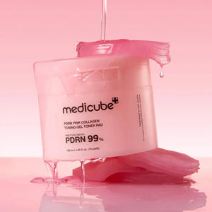 POS - Medicube PDRN Pink Collagen Toning Gel Toner Pad