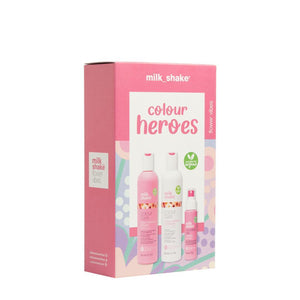 POS - Milk Shake Colour Care Flower Power Heros Gjafasett