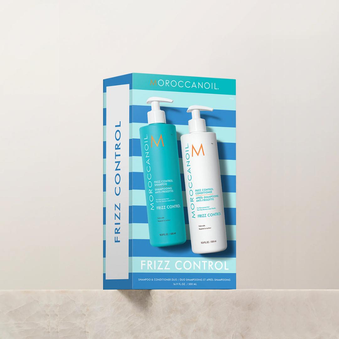 POS - Moroccanoil Frizz Control Duo 500ml Gjafasett