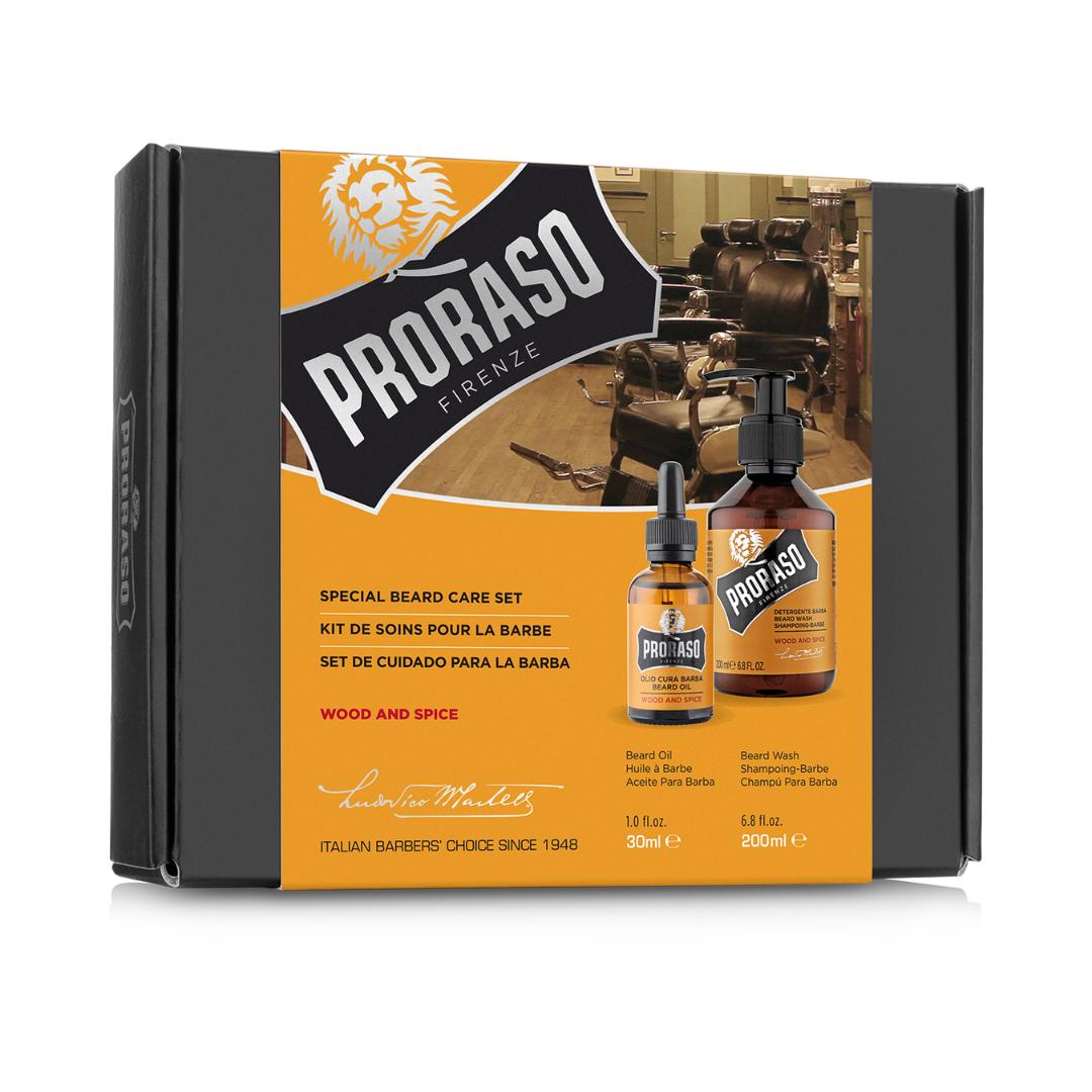 POS - Proraso Wood & Spice Beard Care Duo