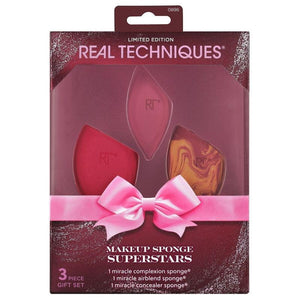 POS - Real Techniques MakeUp Sponge Superstars Gjafasett