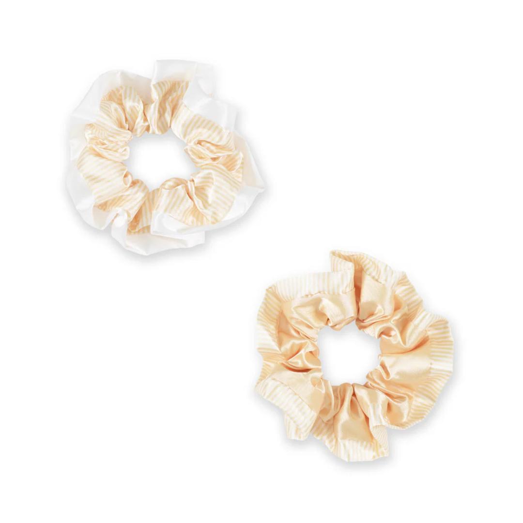 POS - Silver Cloud Buttercup Satin Teygjur