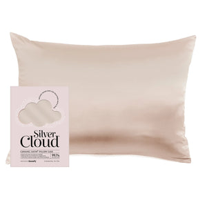 POS - Silver Cloud Satin Pillowcase