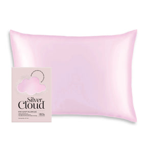 POS - Silver Cloud Satin Pillowcase