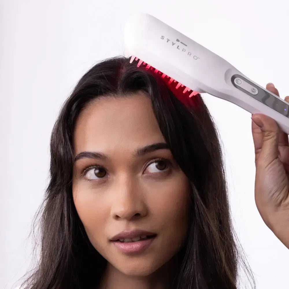 POS - Stylpro Root Renew Red Light Hairbrush
