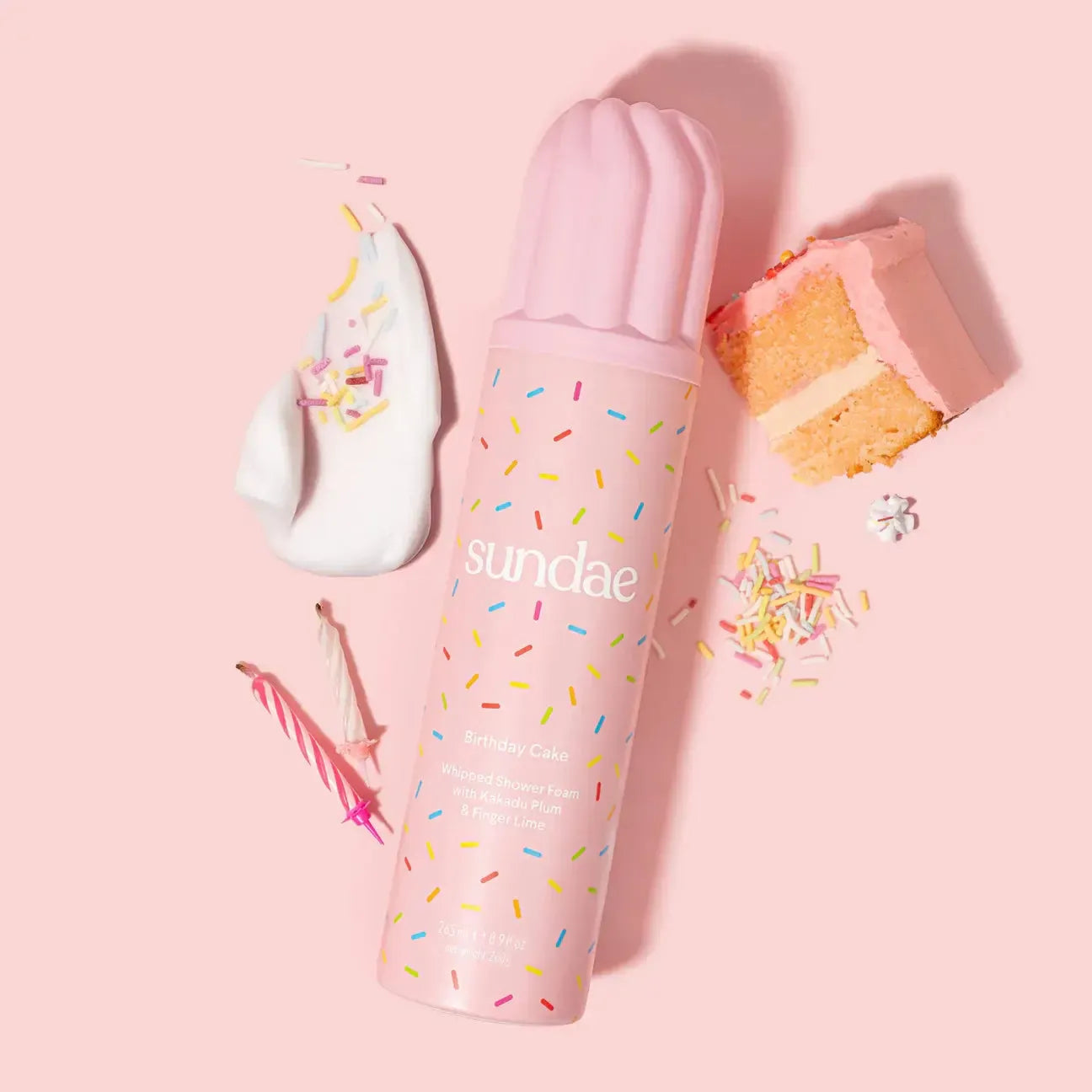 POS - Sundae Body Shower Foam Birthday Cake 265ml