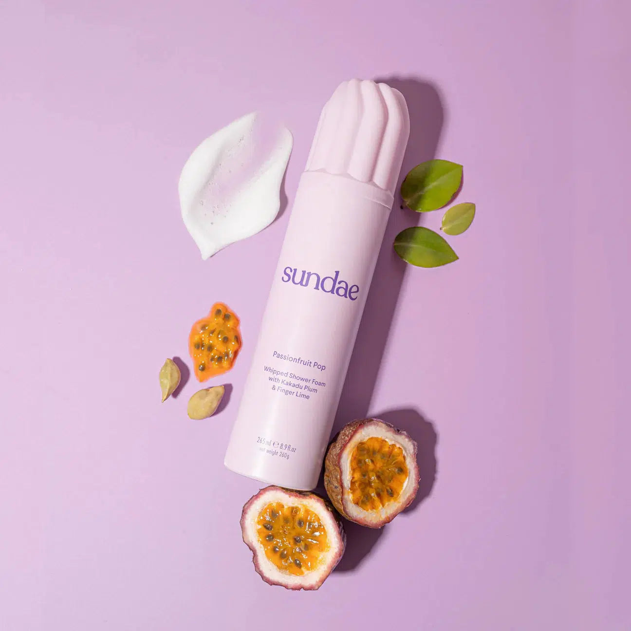 POS - Sundae Body Shower Foam Passionfruit Pop 265ml