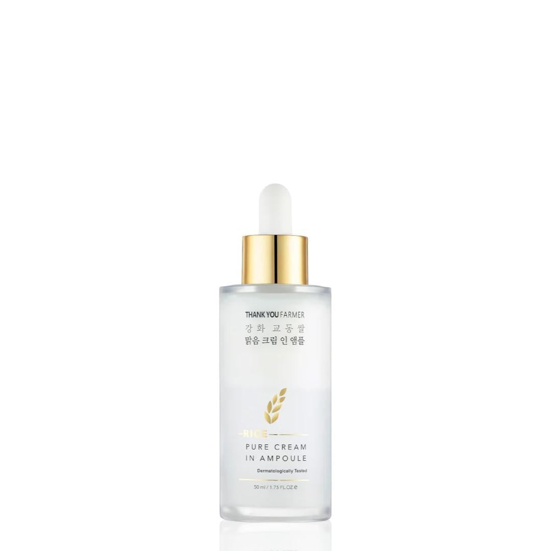 POS - Thank You Farmer Rice Pure Cream In Ampoule 50ml