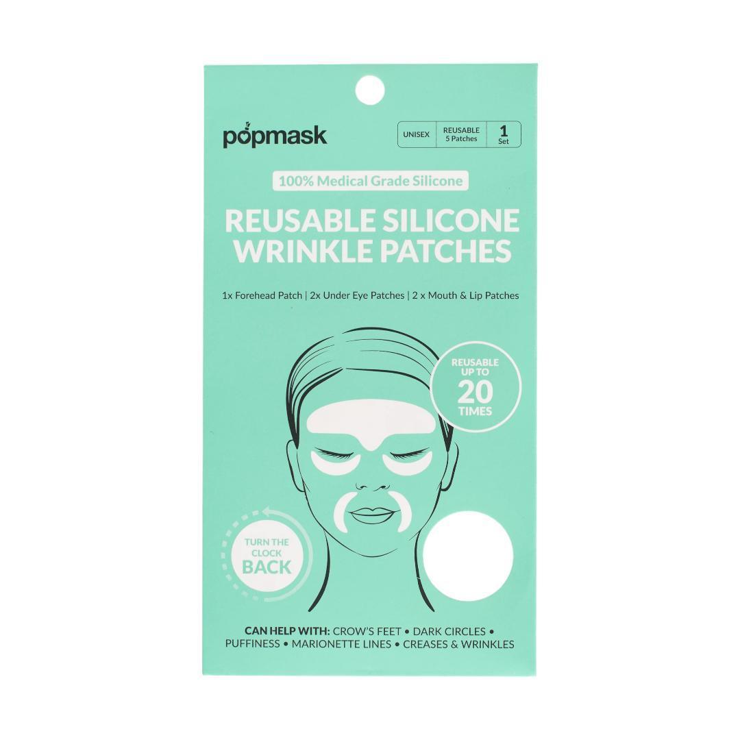Popmask Reusable Silicone Wrinkle Patches 5stk