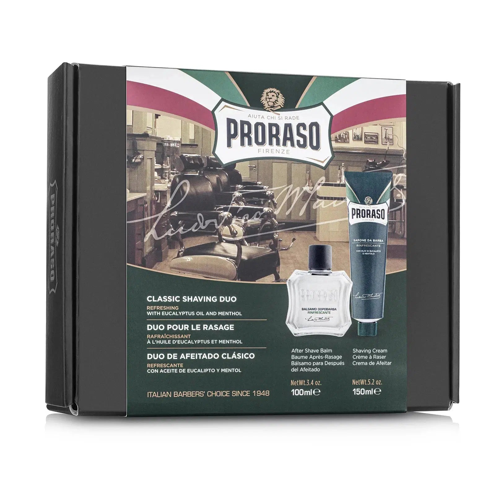 Proraso Beard Kit Refreshing Eucalyptus Gjafasett