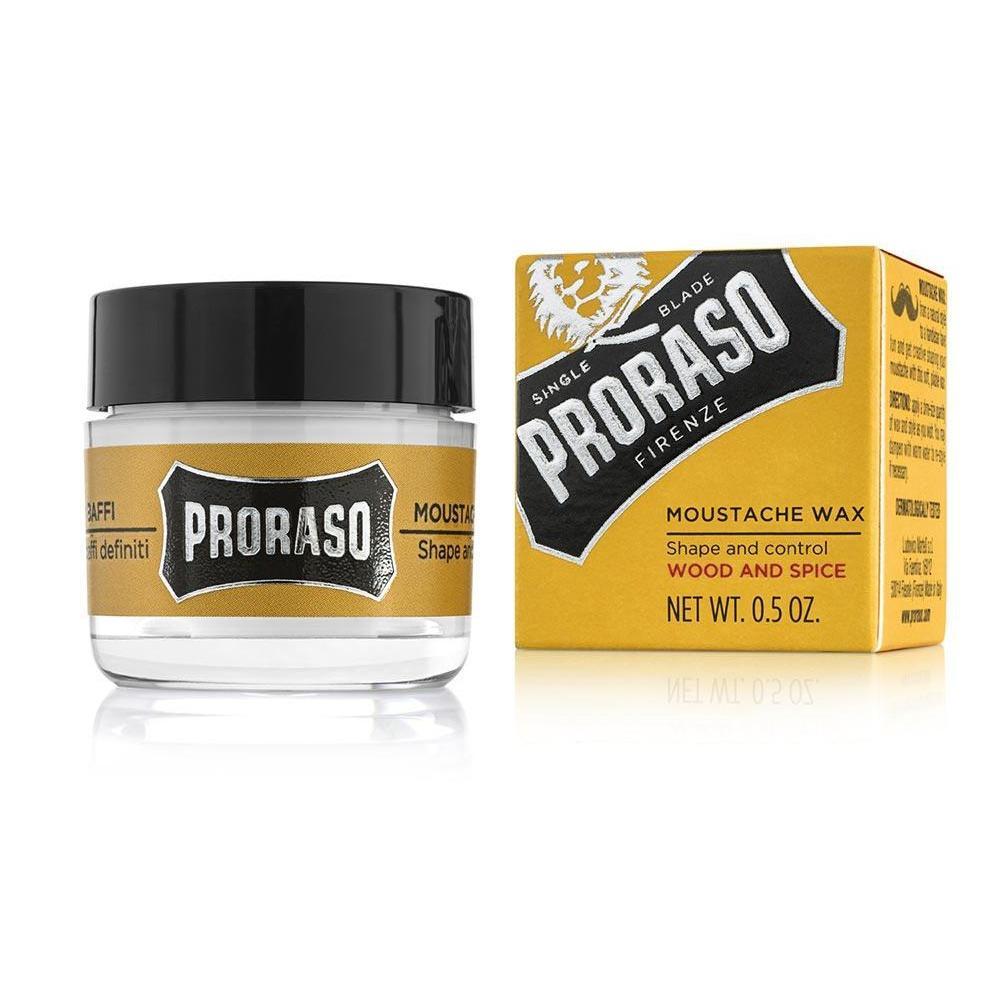 Proraso Beard Moustache Vax Wood And Spice 15ml