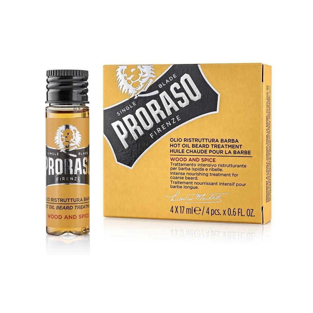 Proraso Hot Oil Treatment Wood And Spice 4x17ml