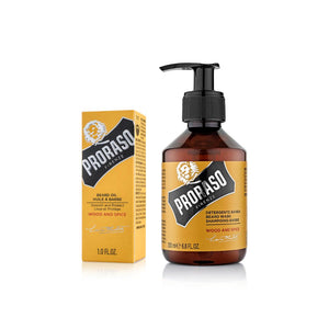 Proraso Wood & Spice Beard Care Duo