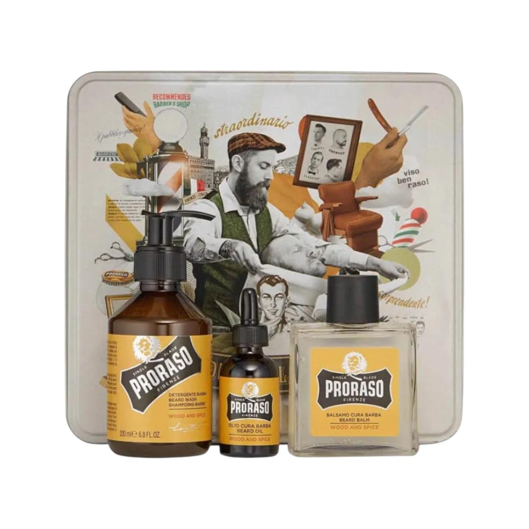 Proraso Wood & Spice Beard Kit