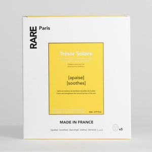 Rare Paris Trésor Solaire Face Mask 5stk