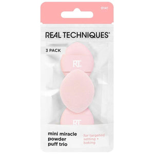 Real Techniques Mini Miracle Powder Puff Trio