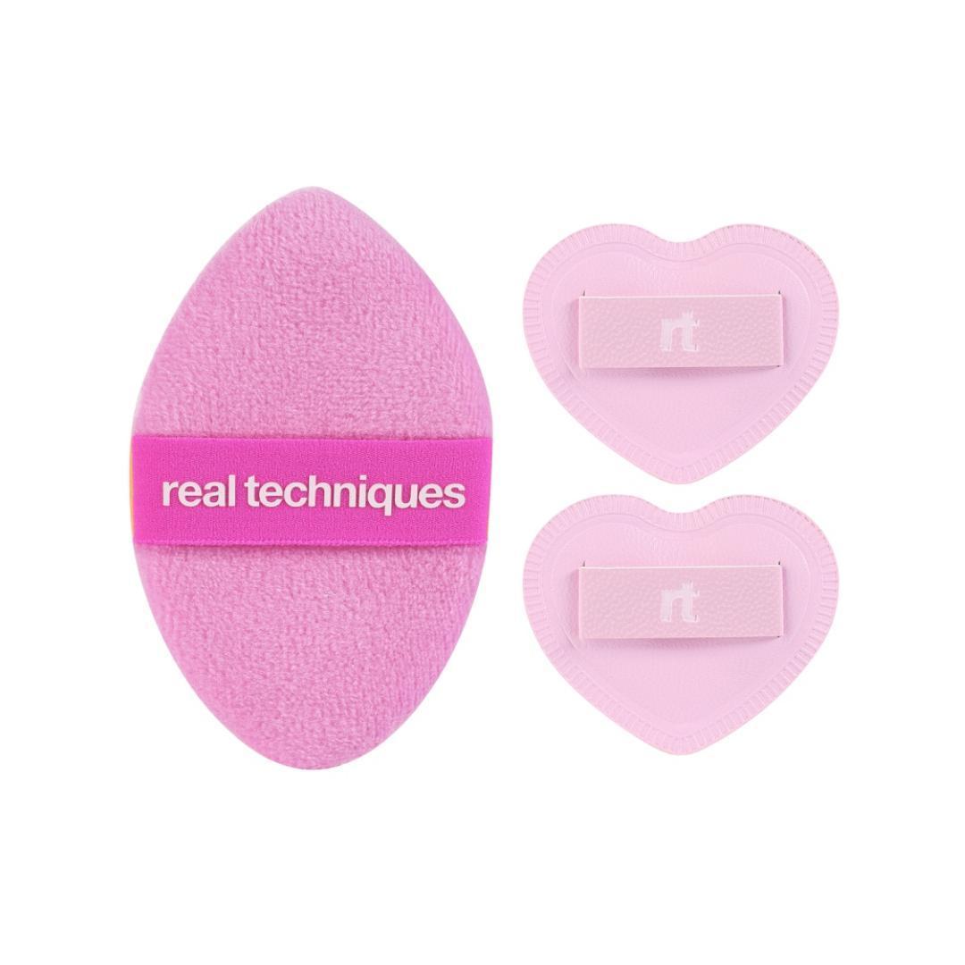 Real Techniques Sweet Tooth Candy Hearts Powder Puff Gjafasett