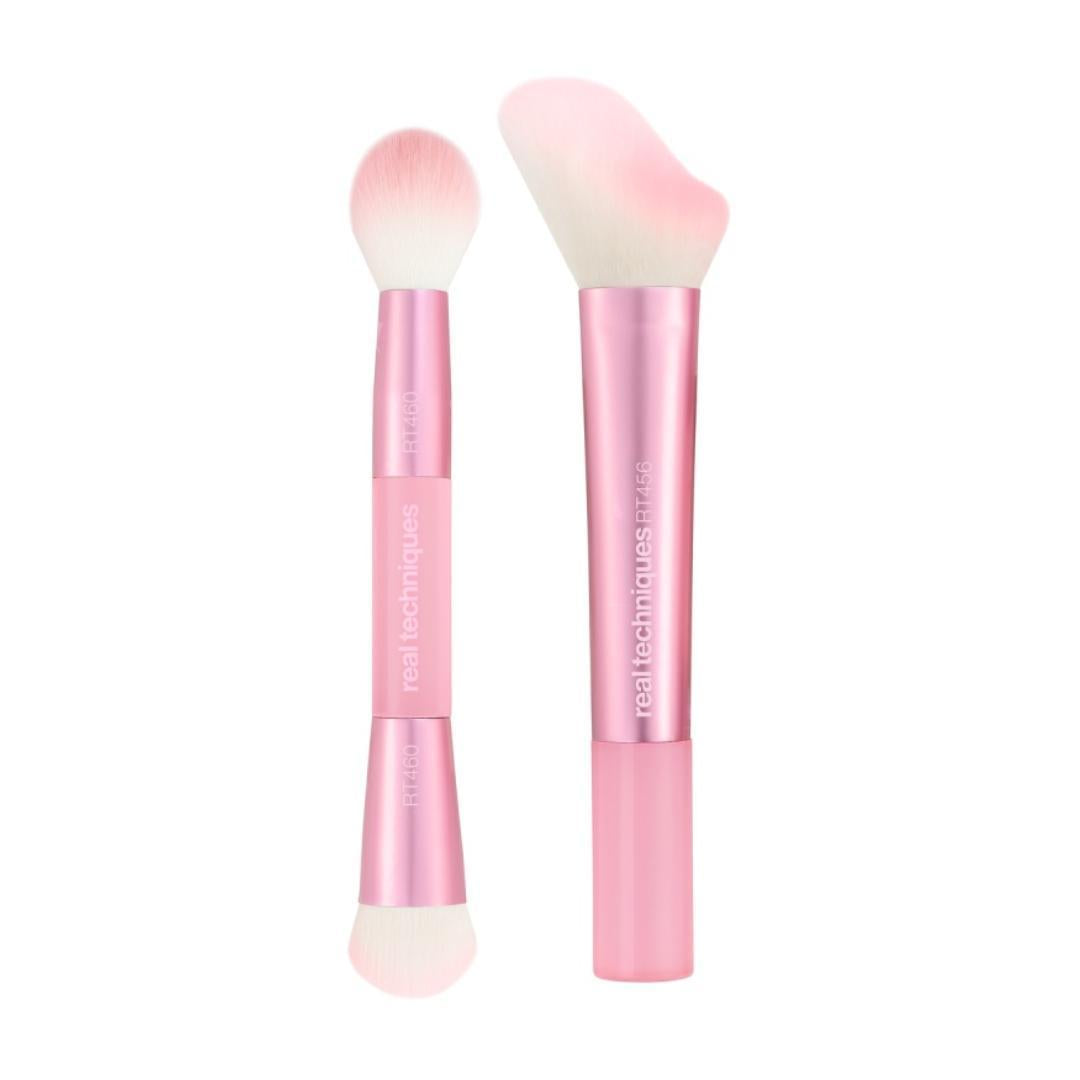 Real Techniques Sweet Tooth Sugar Glaze Brush Duo Gjafasett