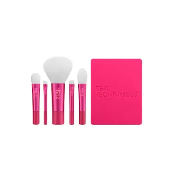 Real Techniques Vivid Escape Glow To Go Set