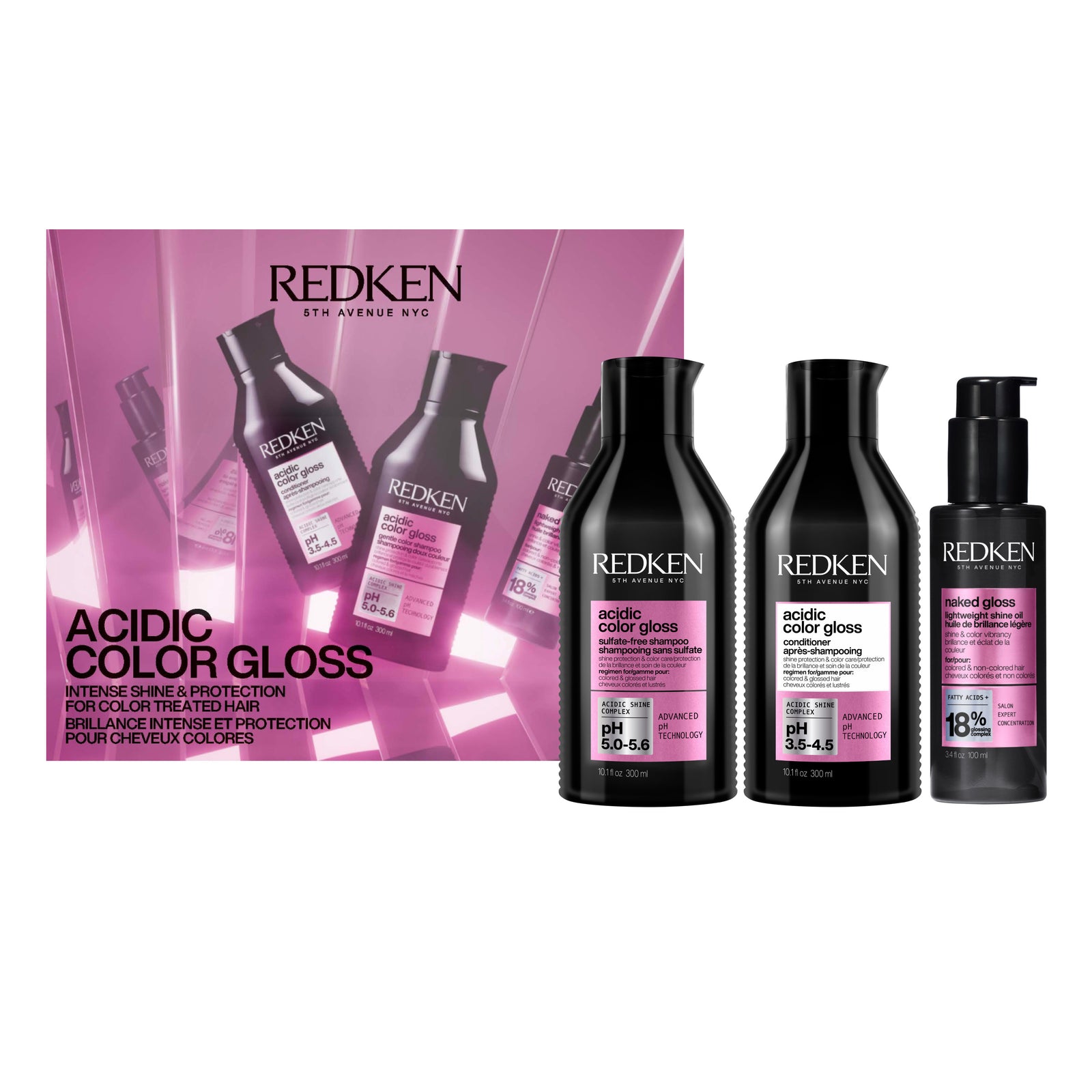 Redken Acidic Color Gloss Gjafasett