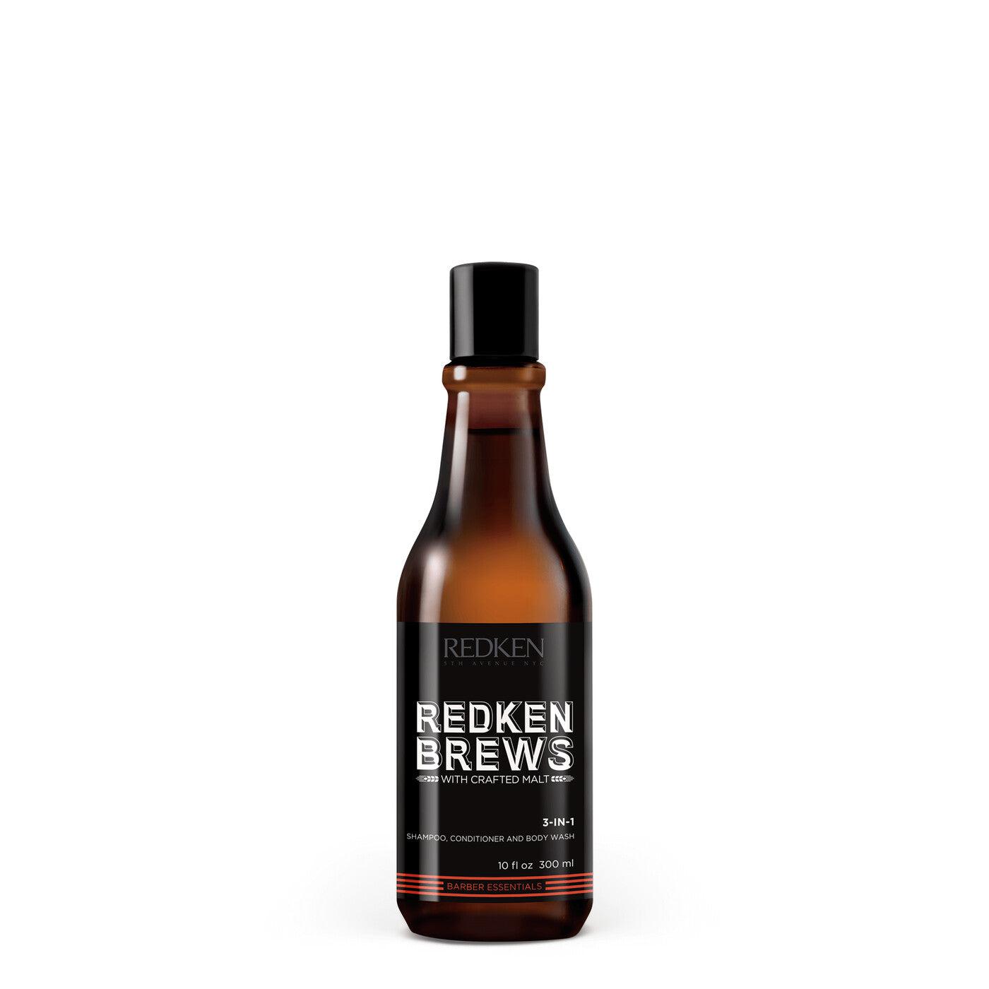 Redken Brews 3 in 1 Sjampó 300ml