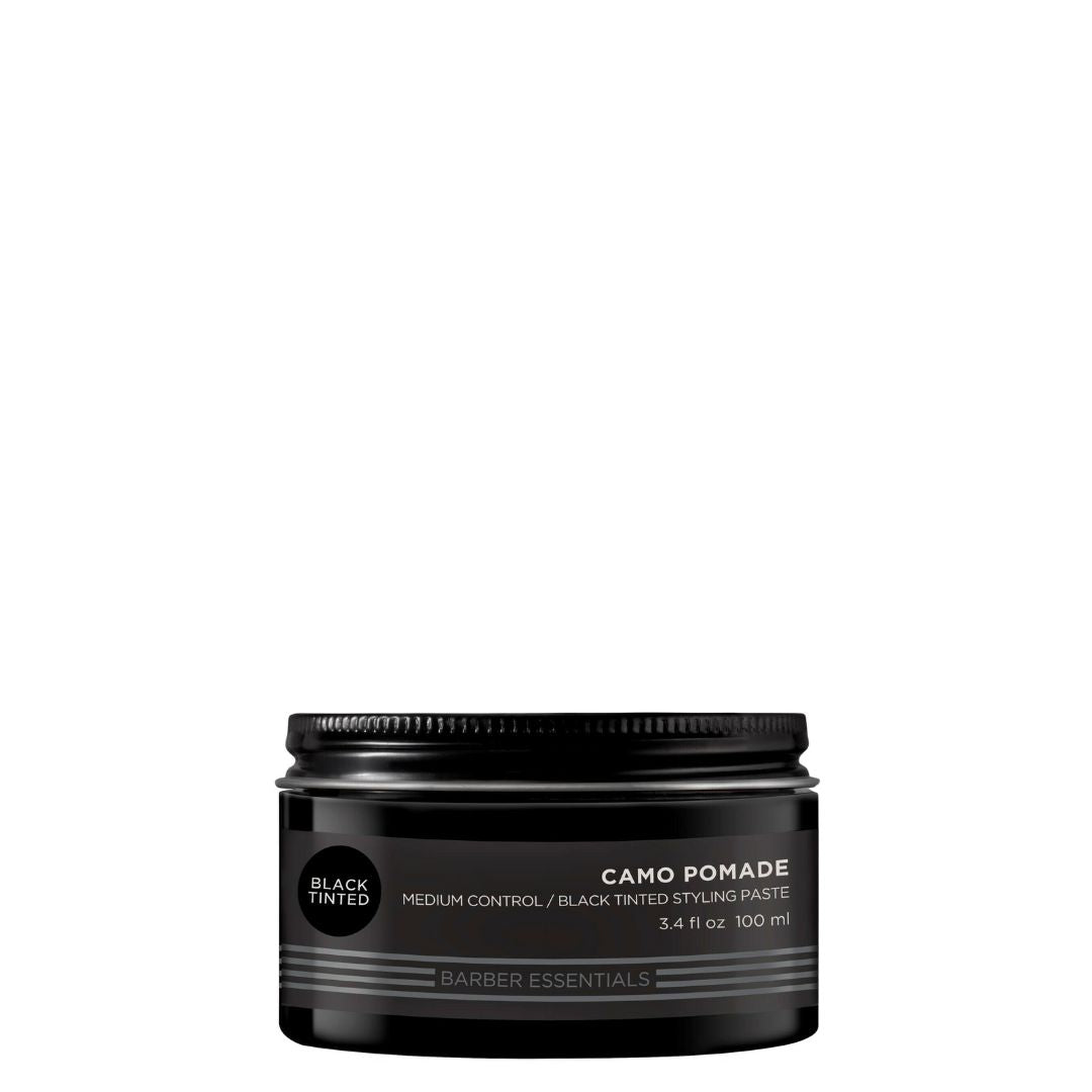 Redken Brews Camo Pomade Black Tinted 100ml