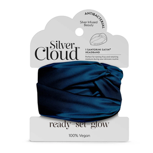 Silver Cloud Santorini Satin Hárband