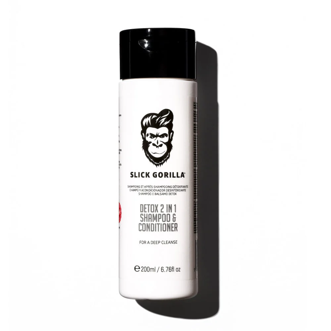 Slick Gorilla Detox 2 In 1 Sjampó & Hárnæring 200ml