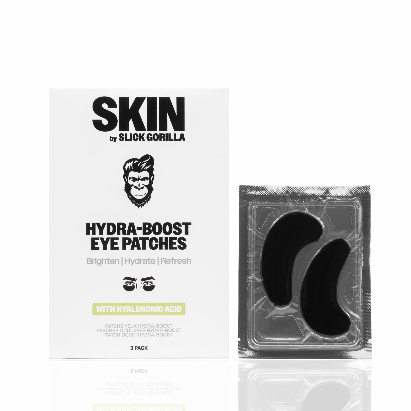 Slick Gorilla Eye Patches 3stk