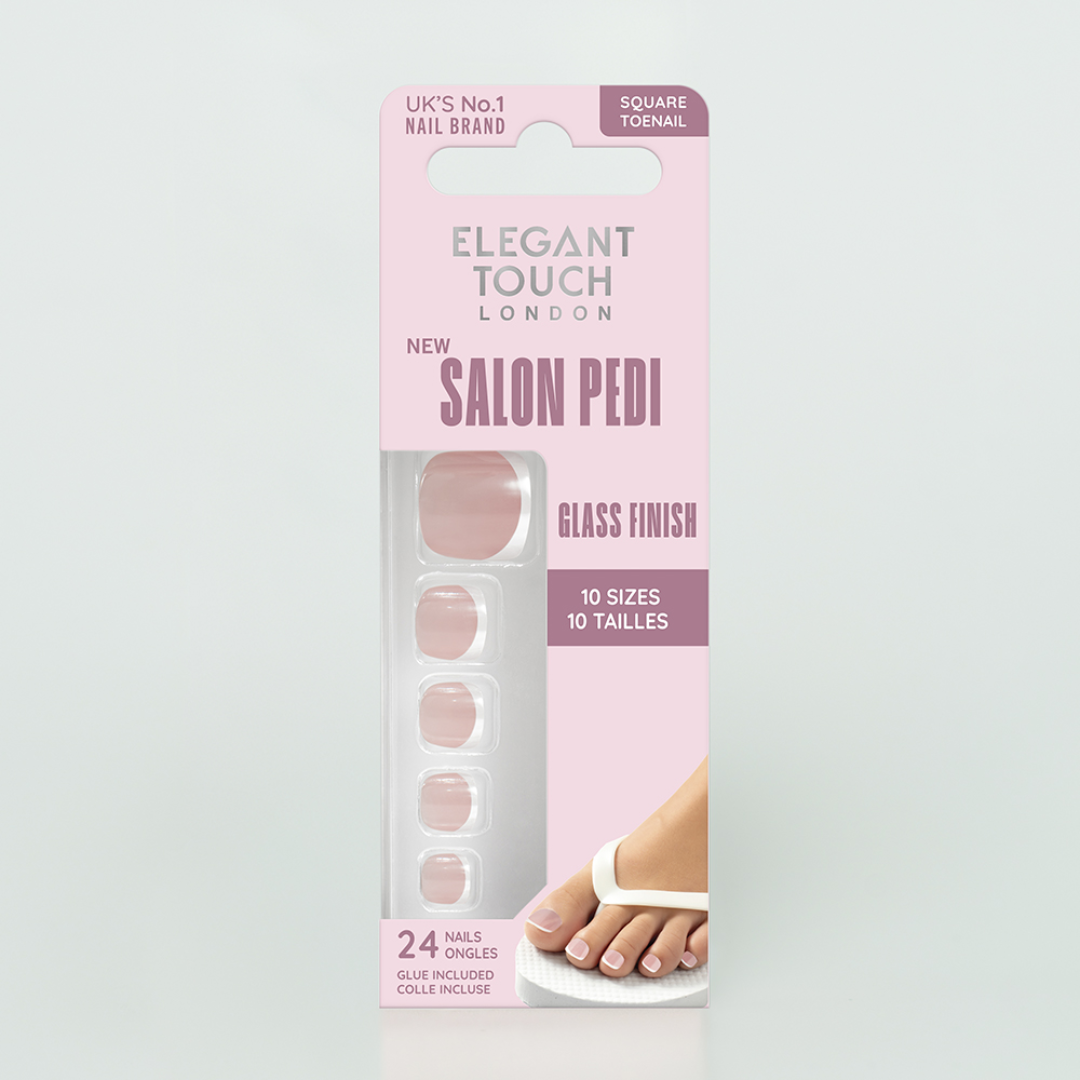 Elegant Touch Salon Pedi French Pedi #1
