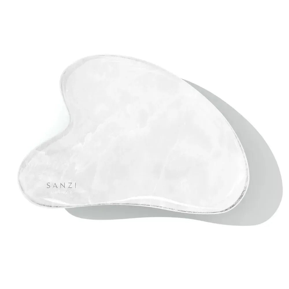 Sanzi Beauty Gua Sha White Jade
