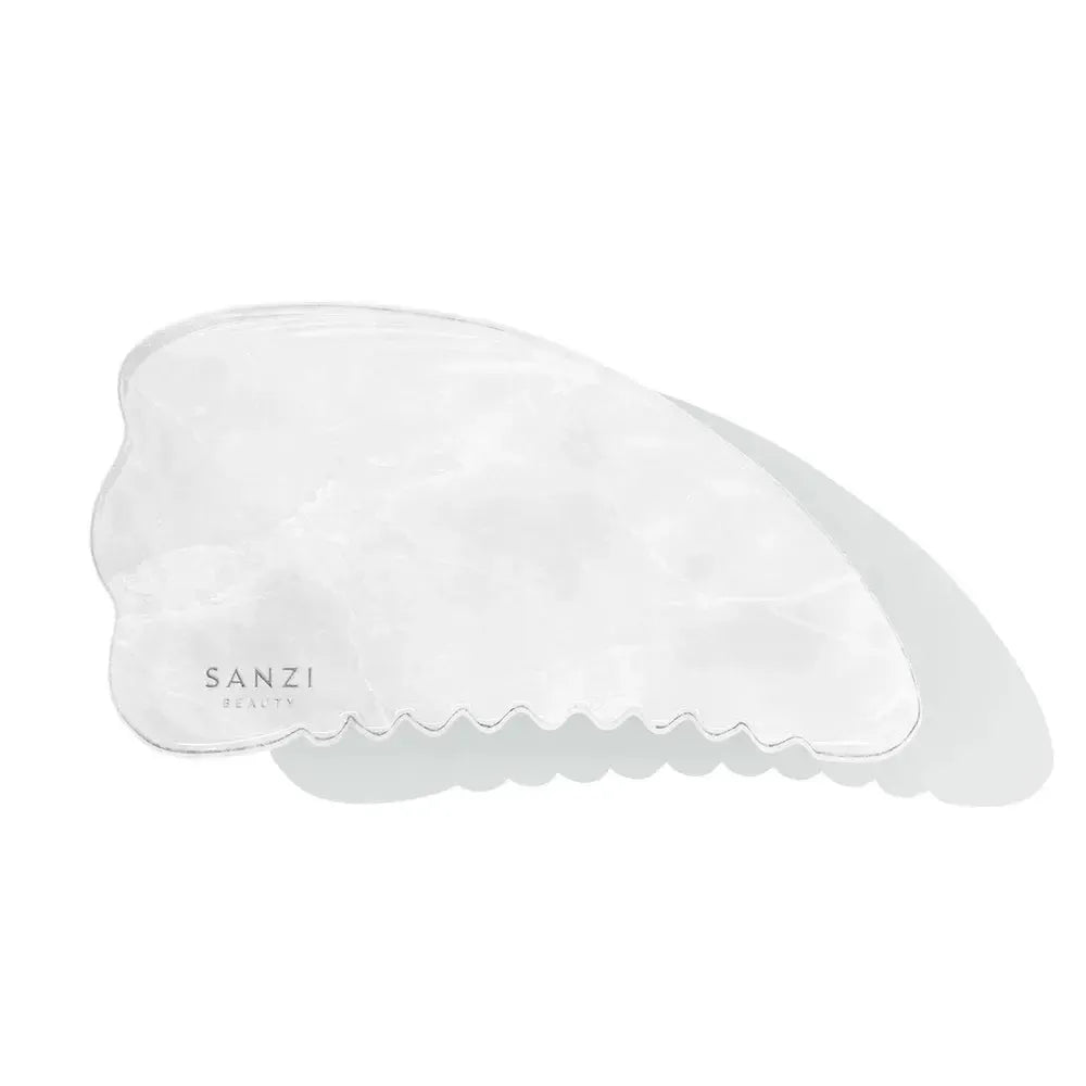 Sanzi Beauty Sculpt Gua Sha White Jade