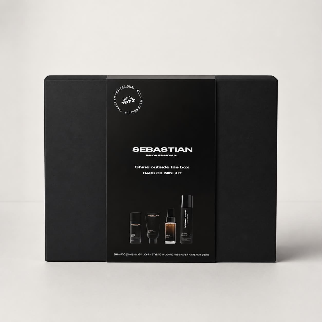 Sebastian Dark Oil Travel Kit Gjafasett