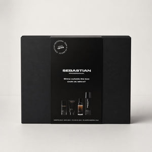 Sebastian Dark Oil Travel Kit Gjafasett