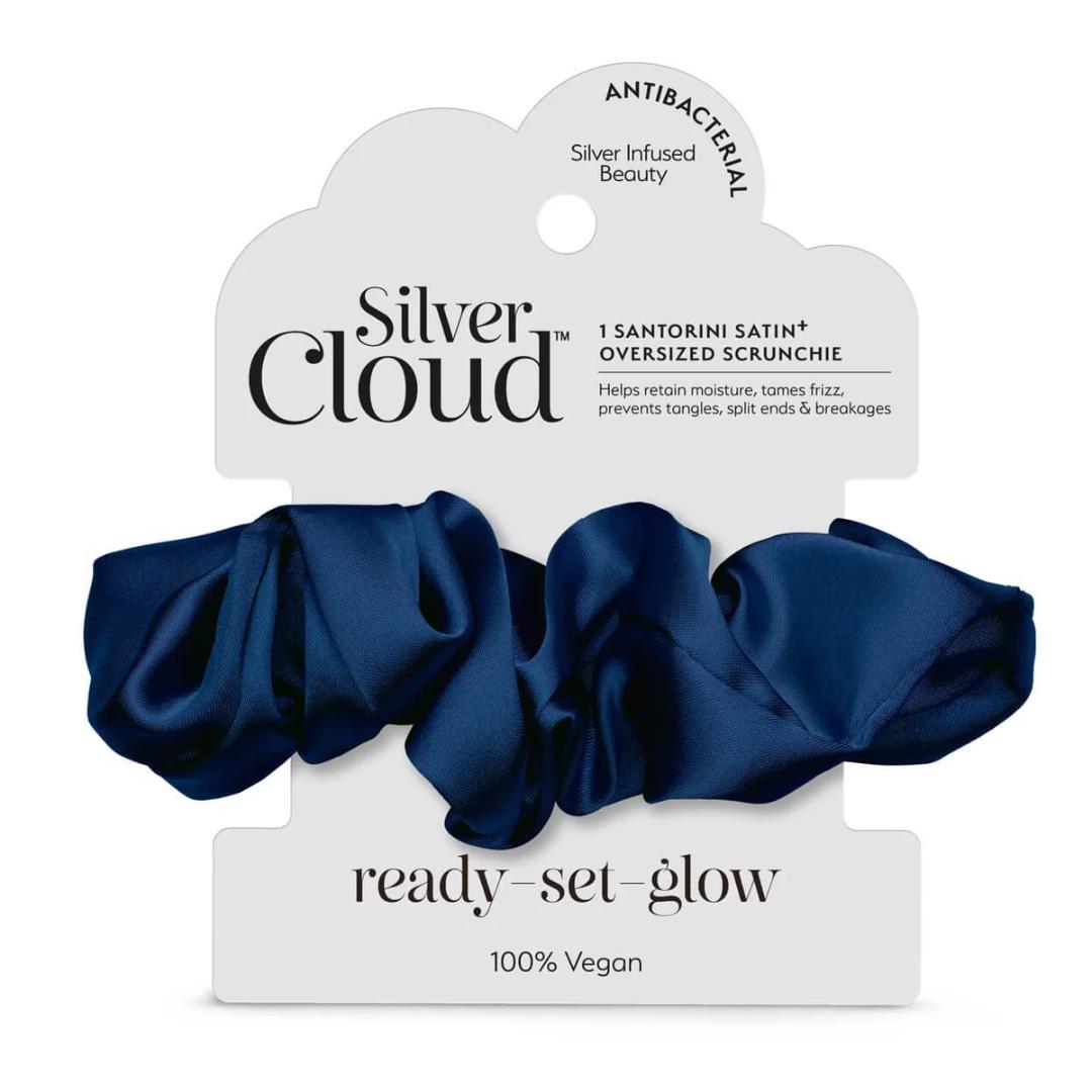 Silver Cloud Santorini Satin Oversized Teygja