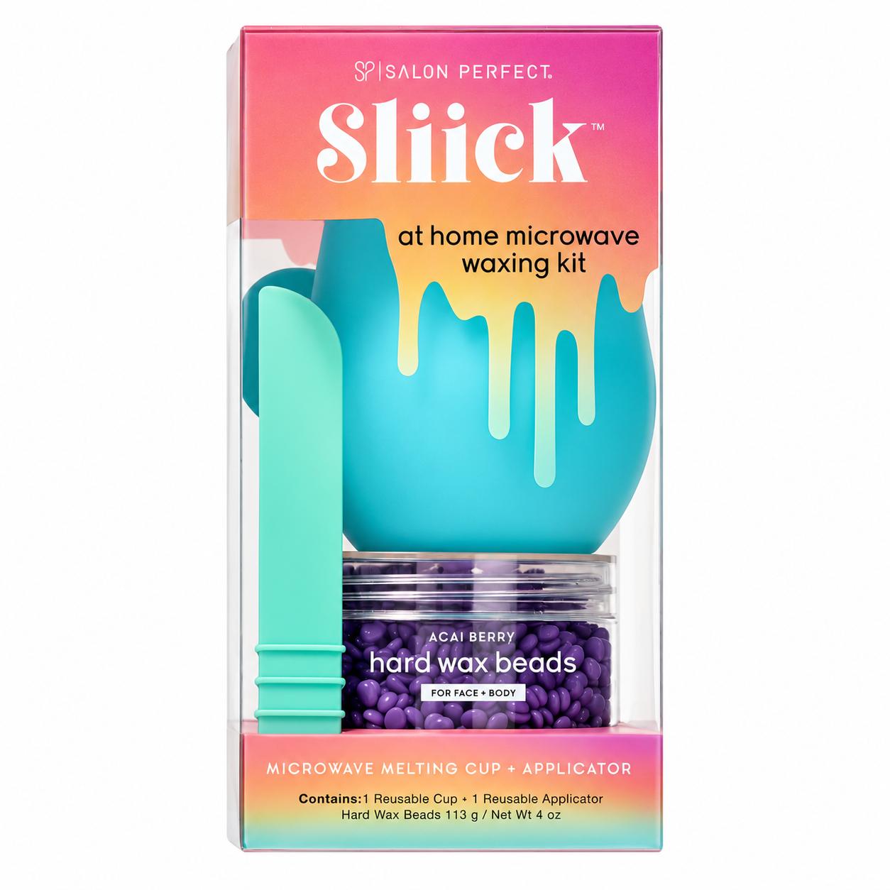 Sliick Microwave Waxing Kit Acai