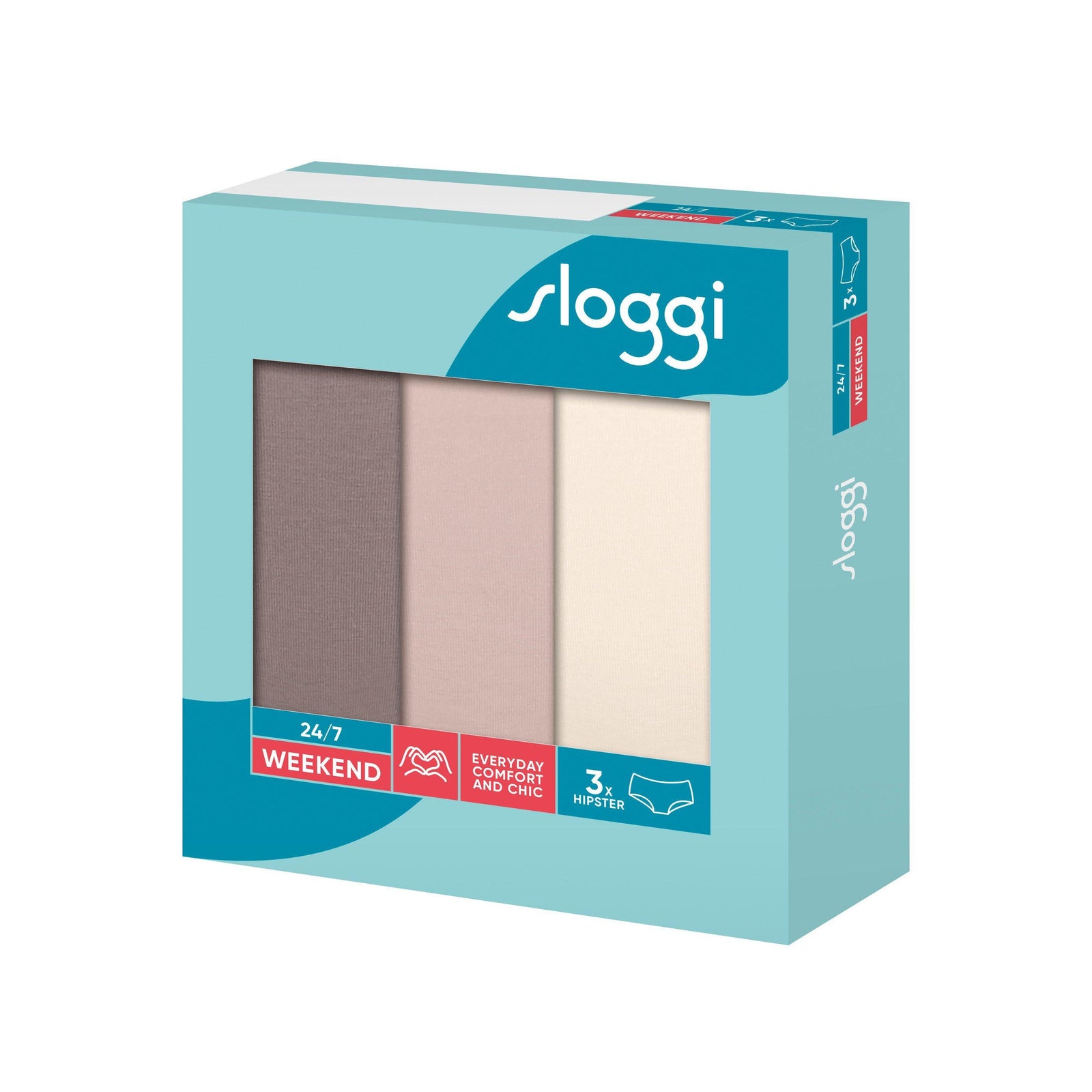 Sloggi 24/7 Weekend Hipster Light