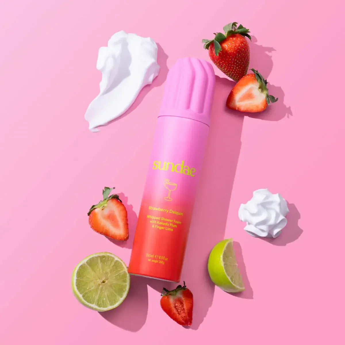 Sundae Body Shower Foam Strawberry Daiquiri 265ml