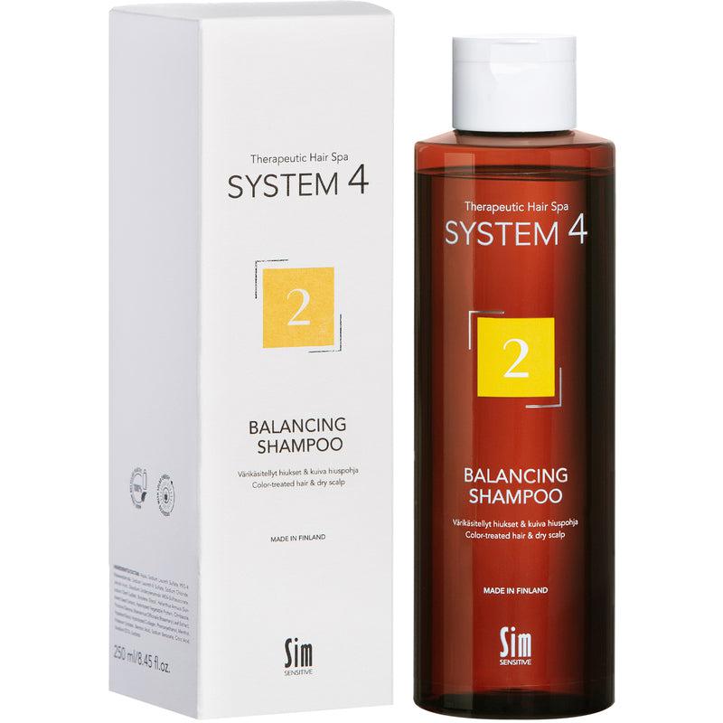 System 4 Climbazole Sjampó Nr 2 Color Treated and Dry Hair
