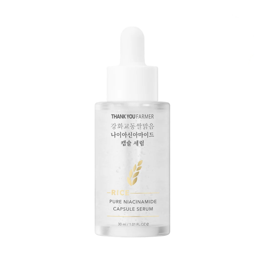 Thank You Farmer Rice Pure Niacinamide Capsule Serum 30ml