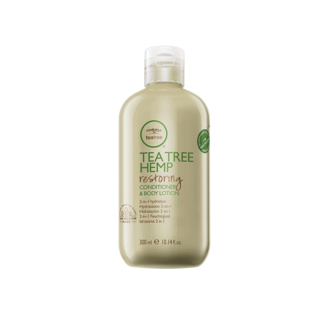 Tea Tree Hemp Hárnæring og Body Lotion 300ml