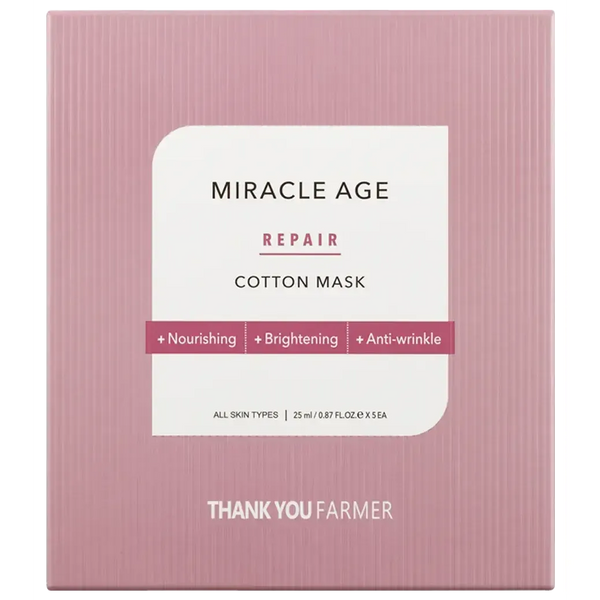 Thank You Farmer Miracle Age Repair Cotton Mask