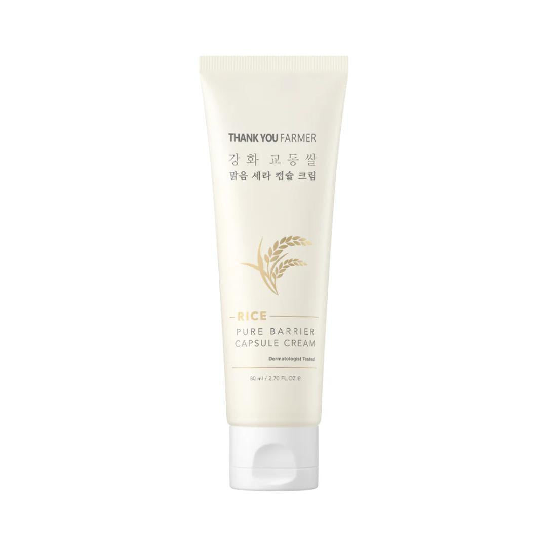 Thank You Farmer Rice Pure Barrier Capsule Cream 80ml