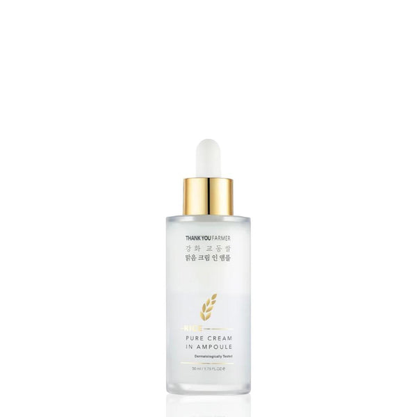 Thank You Farmer Rice Pure Cream In Ampoule 50ml