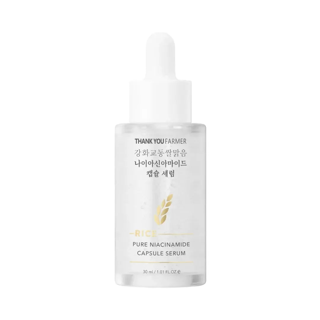 Thank You Farmer Rice Pure Niacinamide Capsule Serum 30ml